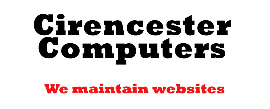 Cirencester Computers maintain websites